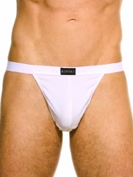 Buddy Thong White Stretch Cotton