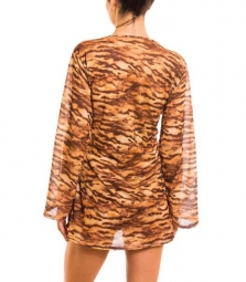 Sara Tan Through short kaftan