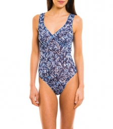 Oceana Tan Through support-top swimsuit