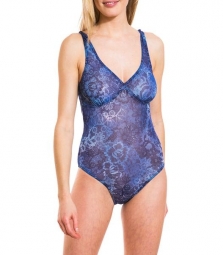 Ramona Tan Through support top swimsuit