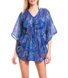 Ramona Tan Through poncho