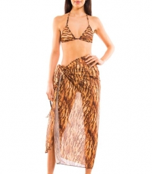 Sara Tan Through beach sarong