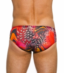 Etna Tan Through Deep Waist Swimbrief