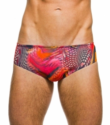 Etna Tan Through Deep Waist Swimbrief