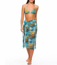 Vesper Tan Through Beach Sarong