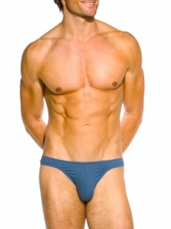 Contour Briefs Denim Blue Stretch Cotton