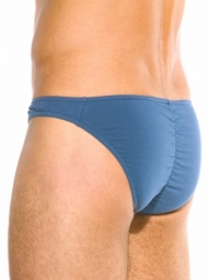 Contour Briefs Denim Blue Stretch Cotton