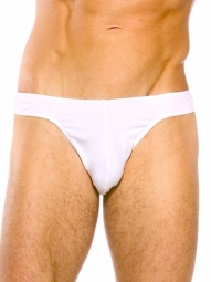 Contour Briefs White Stretch Cotton