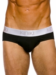 Oxford Brief Black Stretch Cotton