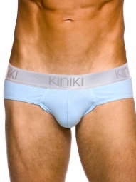 Oxford Brief Sky Blue Stretch Cotton