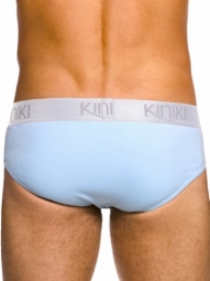 Oxford Brief Sky Blue Stretch Cotton