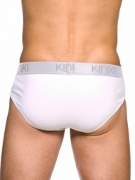 Oxford Brief White Stretch Cotton