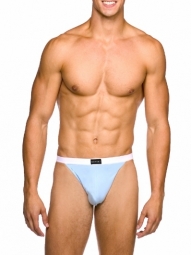Dean Tanga Sky Blue Stretch Cotton