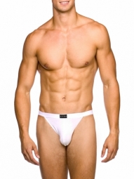 Dean Tanga White Stretch Cotton