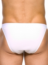 Dean Tanga White Stretch Cotton