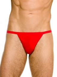 Kelly Tanga Red Stretch Cotton