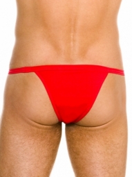 Kelly Tanga Red Stretch Cotton