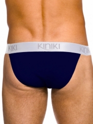 Oxford Tanga Navy Stretch Cotton