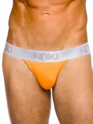 Oxford Tanga Orange Stretch Cotton