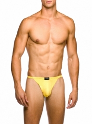 Raffles Stretch Cotton Tanga Yellow