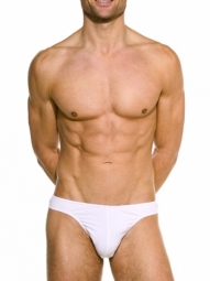 Cha Cha Thong White Stretch Cotton