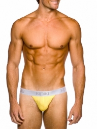 Oxford Thong Lemon Stretch Cotton