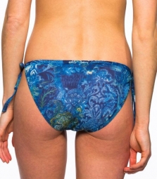 Azure Tan Through tie side tanga