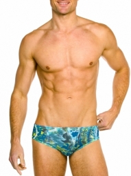 Sancho Mens Tan Through Swim Brief