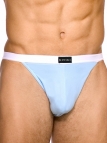 Dean Tanga Sky Blue Stretch Cotton