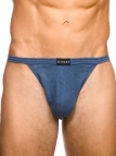 Raffles Stretch Cotton Tanga Denim