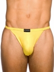 Raffles Stretch Cotton Tanga Yellow