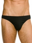 Cha Cha Thong Black Stretch Cotton